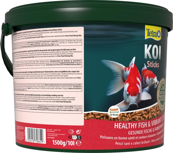 TetraPond Koi Sticks 10L