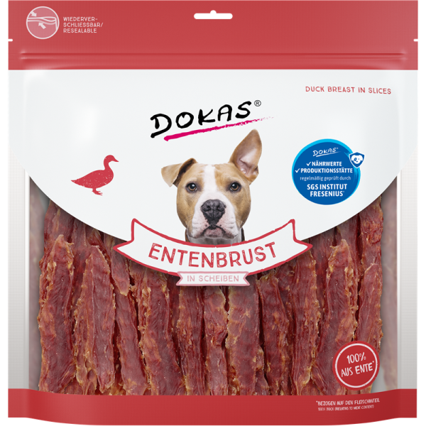 Dokas Entenbrust Streifen 900g