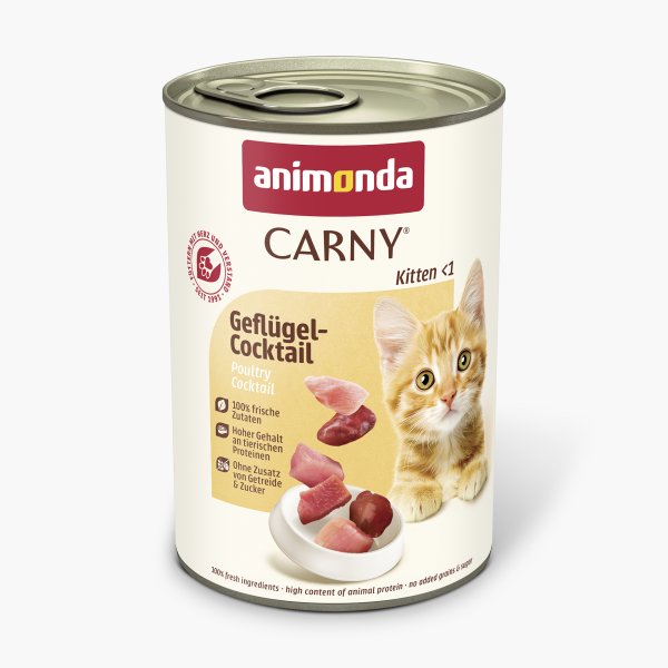 Animonda Carny Kitten Geflügel-Cocktail 400g