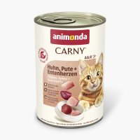 Animonda Carny Huhn Pute Entenherzen 400g