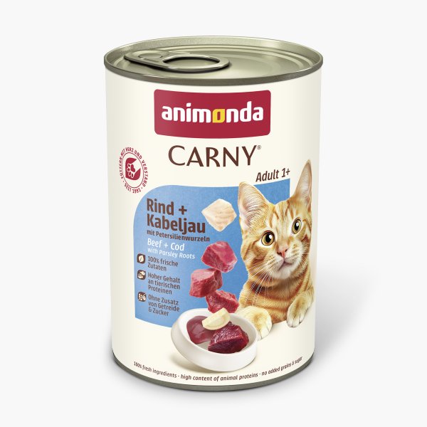 Animonda Carny Rind Kabeljau Petersilie 400g