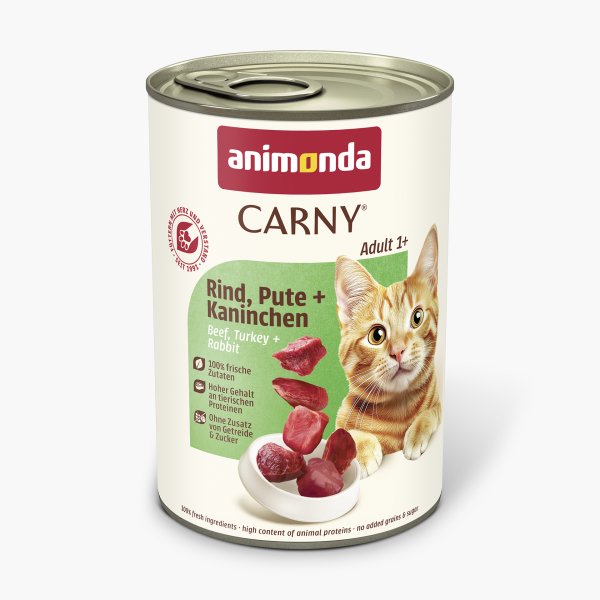 Animonda Carny Rind Pute Kaninchen 400g