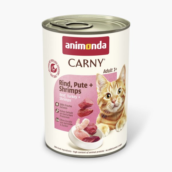 Animonda Carny Rind Pute Shrimps 400g