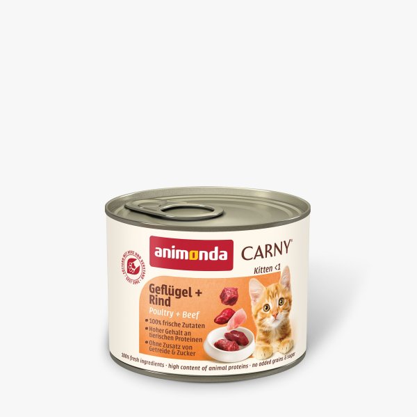 Animonda Carny Kitten Rind Geflügel 200g