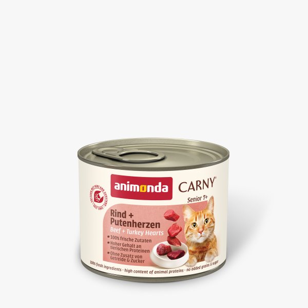 Animonda Carny Senior Rind Putenherzen 200g