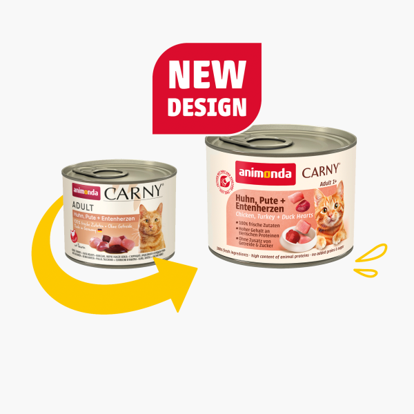 Animonda Carny Huhn Pute Entenherzen 200g
