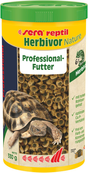 Sera Reptil Professional Herbivor Nature 1L