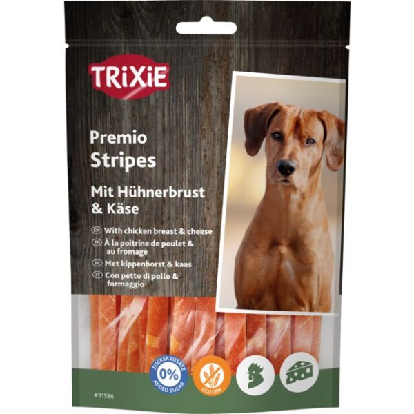 Trixie Premio Cheese Chicken Stripes 100g