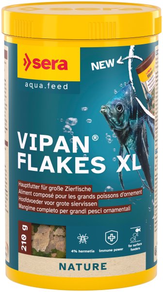 Sera Vipan Nature Großflocke 1000ml