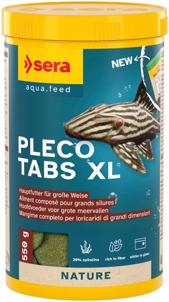 Sera Wels-Tabs XXL Nature 1000ml