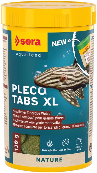 Sera Pleco Tabs XL 250ml