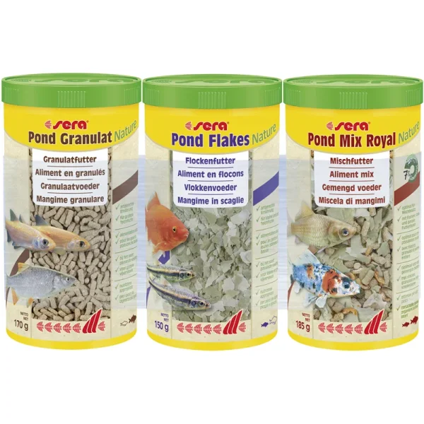 Sera Bundle Pond Flakes+Granulat+Mix 3000ml