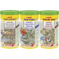 Sera Bundle Pond Flakes+Granulat+Mix 3000ml