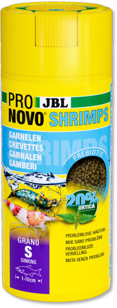 JBL ProNovo Shrimps Grano S 250ml Click