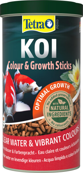 TetraPond Koi Colour&Growth Sticks 1L