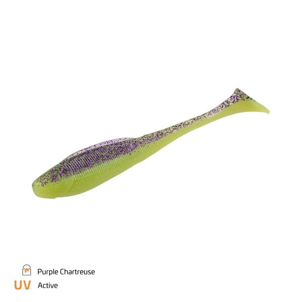 Zeck BarschAlarm Sexy Swimmer 10cm Purple Chartreuse