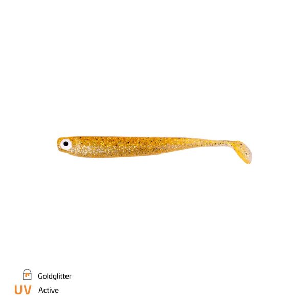 Zeck Zander Gummi 12cm Goldglitter