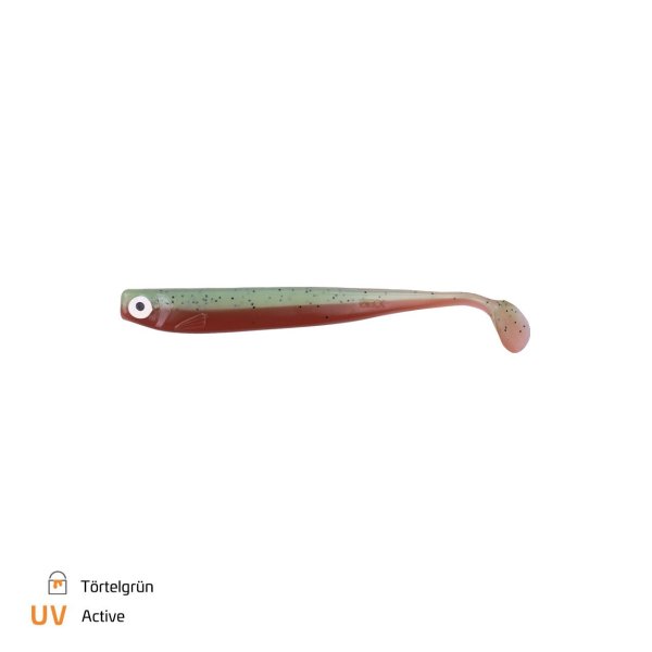Zeck Zander Gummi 12cm Törtelgrün