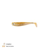 Zeck Zander Gummi 9cm Goldglitter