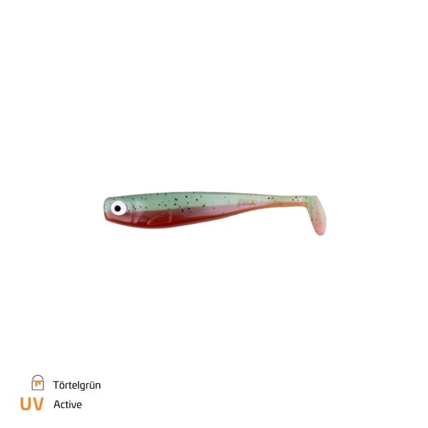 Zeck Zander Gummi 9cm Törtelgrün