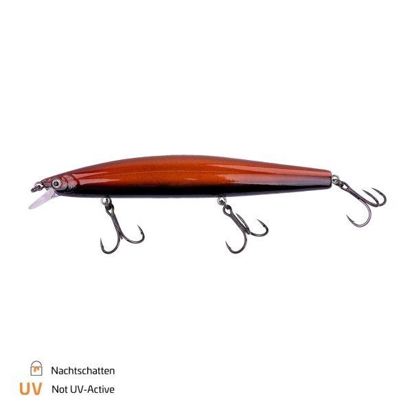 Zeck Zander Läufer 12,5cm 22g 0,7m Nachtschatten