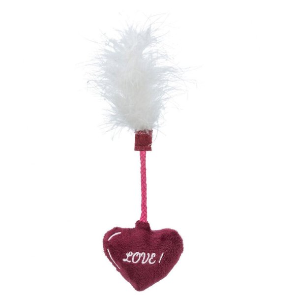 Trixie Valentines Herz mit Feder