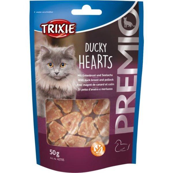 Trixie Premio Ducky Hearts 50g