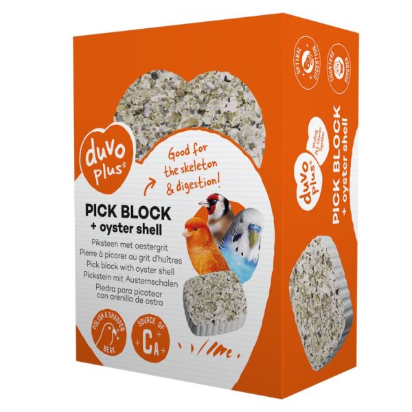 Duvoplus Pickstein mit Austernschalen 200g