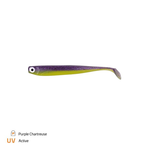Zeck Zander Gummi 12cm Purple Chartreuse