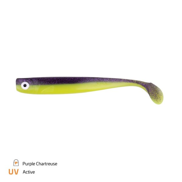 Zeck Zander Gummi 16cm Purple Chartreuse
