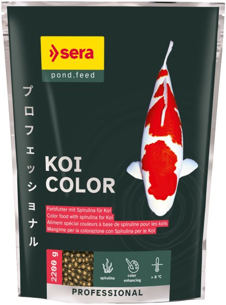 Sera Koi Professional Spirulina- Farbfutter 2200g
