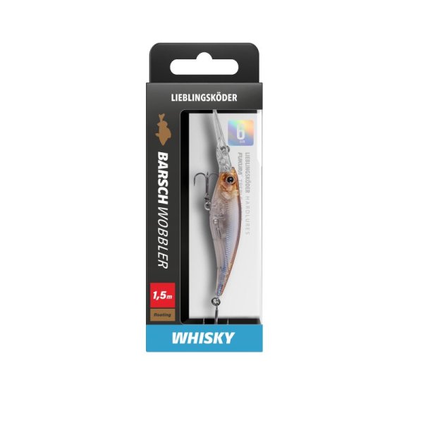 Lieblingsköder Barschwobbler Whisky  6cm 5,3g 1,5 m Lauftiefe