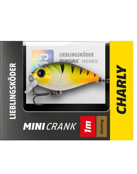 Lieblingsköder Mini Crank Charly 0,5 - 1,0 Meter Lauftiefe