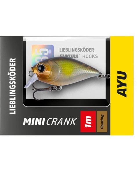 Lieblingsköder Mini Crank Ayu 0,5 - 1,0 Meter Lauftiefe