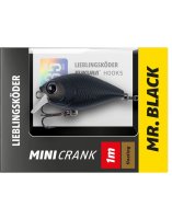 Lieblingsköder Mini Crank Mr. Black 0,5 - 1,0 Meter...