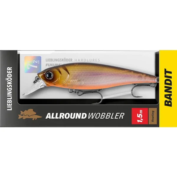 Lieblingsköder Allroundwobbler Bandit 7,5cm / 9,4g 1,5m Lauftiefe