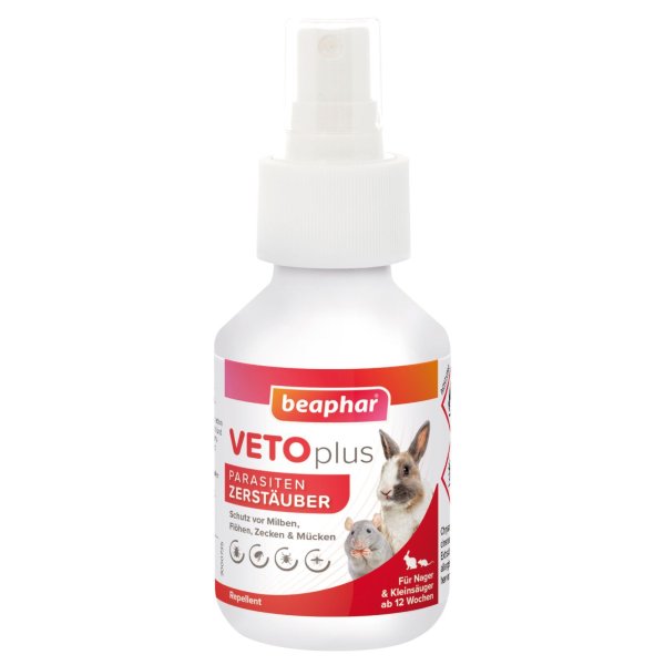 Beaphar VetoPlus Parasiten Zerstäuber 100ml