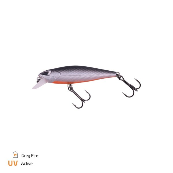 Zeck BarschAlarm Hitch 6cm 5g 0,6m Grey Fire