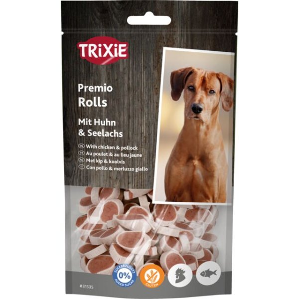 Trixie Premio Fish Chicken Rolls 75g