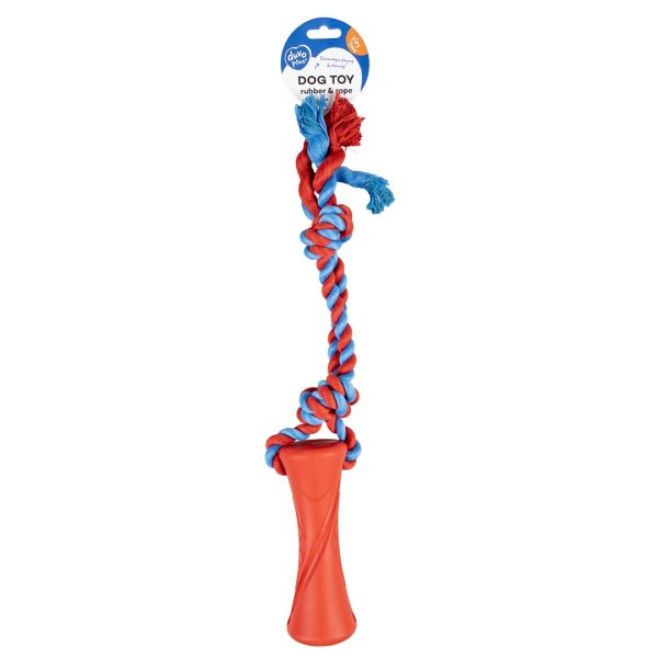 Ebi Rubrop Zerrseil mit Hantel rot