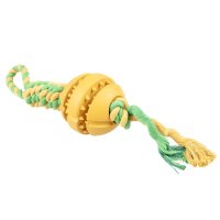 Ebi Rubrop Zerrseil mit Ball gelb