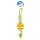 Ebi Rubrop Zerrseil mit Ball gelb