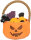 Trixie Halloween Kürbis Korb