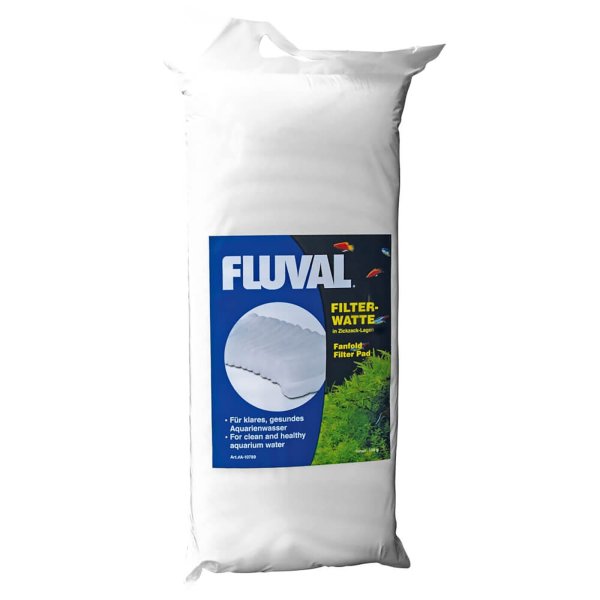 FLUVAL  Filterwatte im Polybeutel 500 g in Zickzacklagen