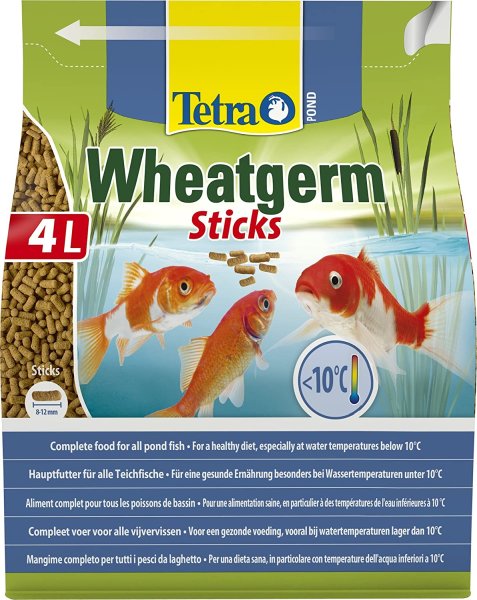 TetraPond Wheatgerm Sticks 4L