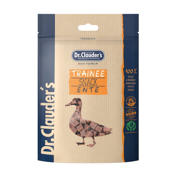 Dr. Clauders Dog Snack Trainee Ente 80g